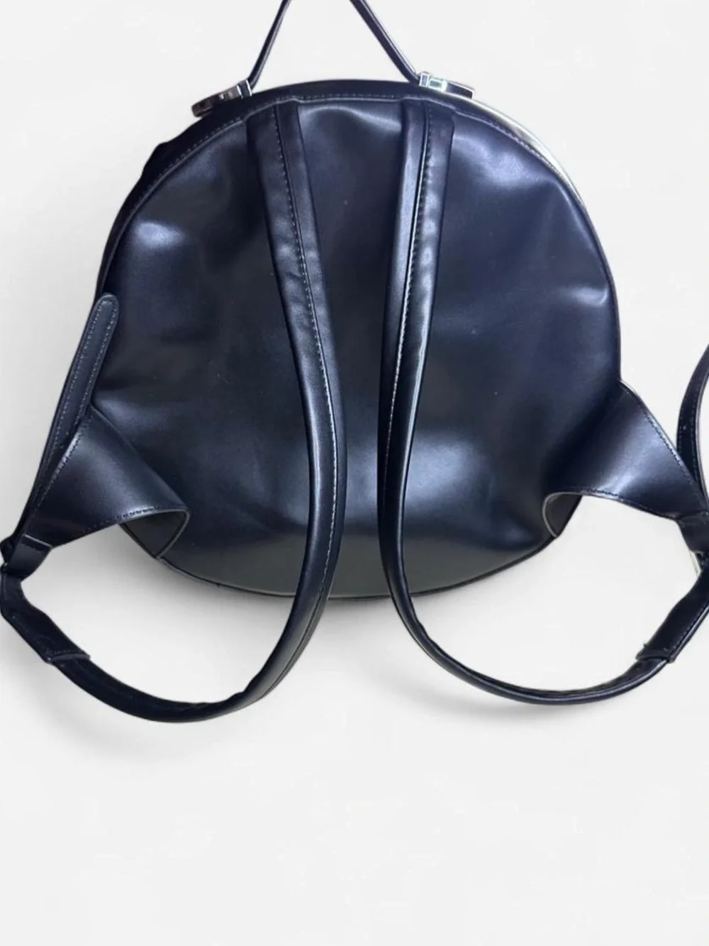 Rare Shane x Jeffree Star Black Round Novelty Pig-Face Backpack